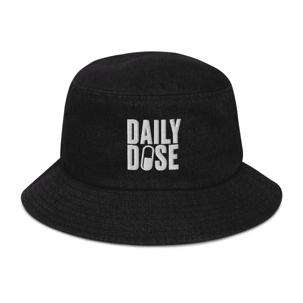 denim bucket hat black denim front 64cbb57d99f5f - Daily Dose